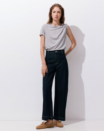 Mango Catherin Culotte High-Rise Jeans