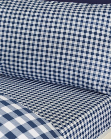 Catherine Lansfield Bamford Gingham Check Fitted Sheet