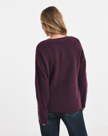 Sponge V Neck Cardigan
