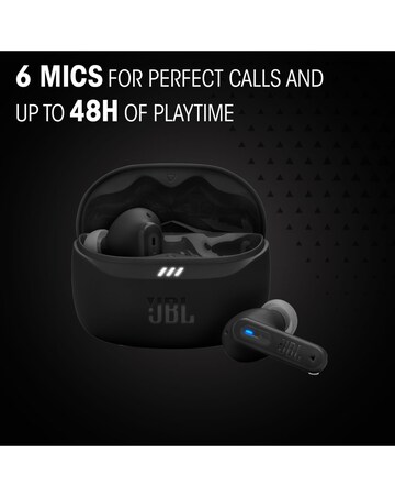 JBL Tune Beam 2 True Wireless Noise Cancelling Earbuds - Black