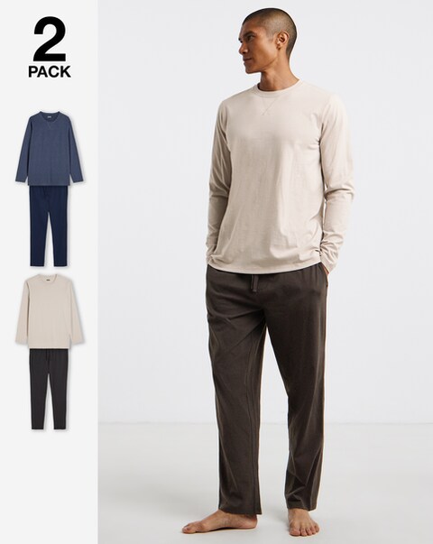 New In - 2 Pack Long Sleeve Pyjama Set