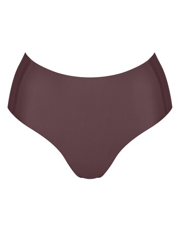 Sloggi Zero Feel High Waist Knickers Merlot