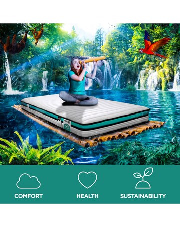 Jay-Be Quest Q2 Pocket Sprung Responsibly Made Children's Mattress - Single