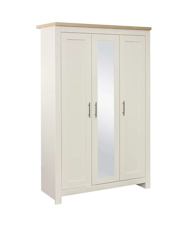 Highgate 3 Door Wardrobe With Mirror
