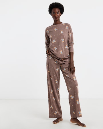 Pretty Secrets Value Bear Print Pyjama Set