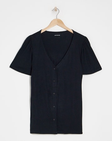 Black Angel Sleeve Top