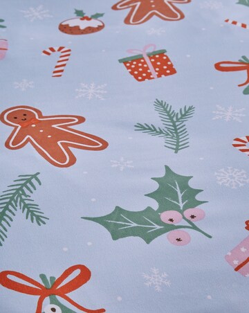Catherine Lansfield Christmas Gingerbread Duvet Cover Set