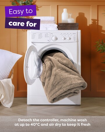 Slumberdown Elegantly Warm Luxury Heated Throw