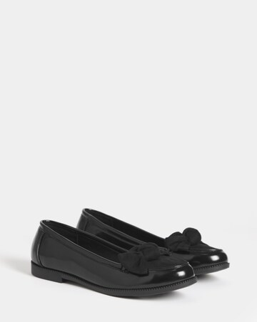 Kinzie Bow Detail Flat Shoes - Extra Wide Fit (EEE)