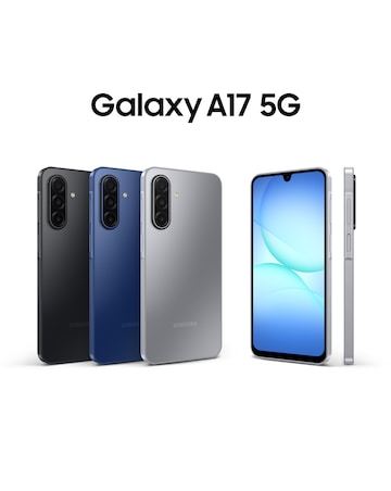 Samsung Galaxy A17 128GB 5G - Black and Buds3 FE - Black Bundle