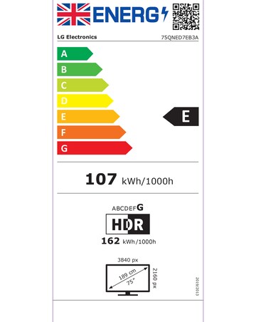 LG 75QNED7EB3C 75in QNED evo AI 4K Smart TV