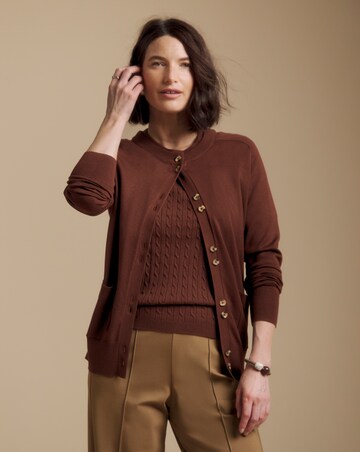 Julipa Cable Knitted Cardigan and Jumper Set
