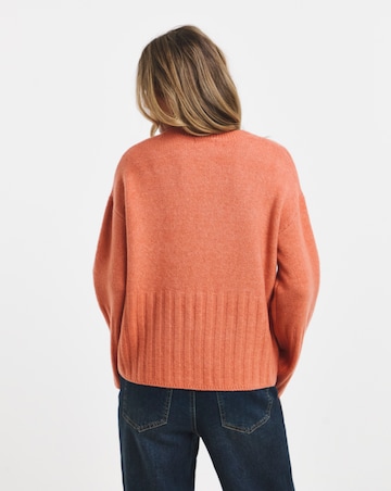 Sponge V Neck Jumper