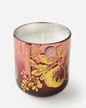 Fig & Pomegranate LED Colour Change Metallic Candle