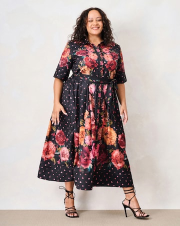 Hope & Ivy The Merrielle Shirt Dress
