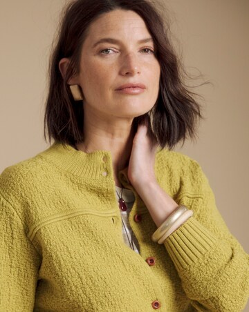 Julipa Ochre Knitted Cardigan