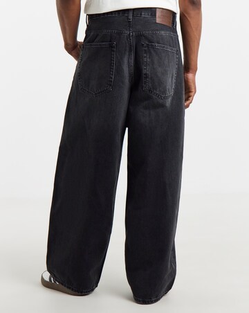 Only & Sons Kayce Barrel Fit Jeans - Black Denim