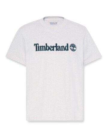 Timberland Established 197 Short Sleeve Embroidered T-Shirt - Light Oatmeal