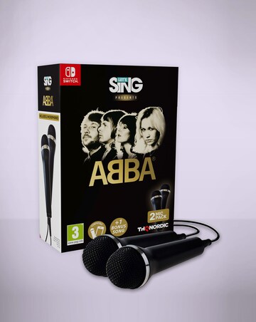 Let's Sing Abba - 2 Mic bundle (Nintendo Switch)