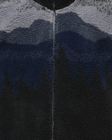 Only & Sons Adam Sherpa Bomber Sweat Top - Navy