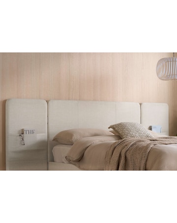 Isla Bed with Storage Headboard