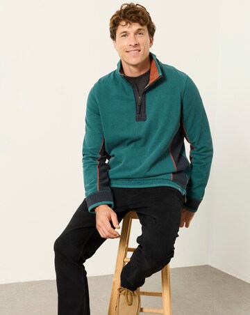 FatFace Airlie Plain Sweatshirt - Dark Teal