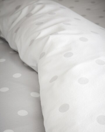Catherine Lansfield Brushed Polka Dot Duvet Cover Set