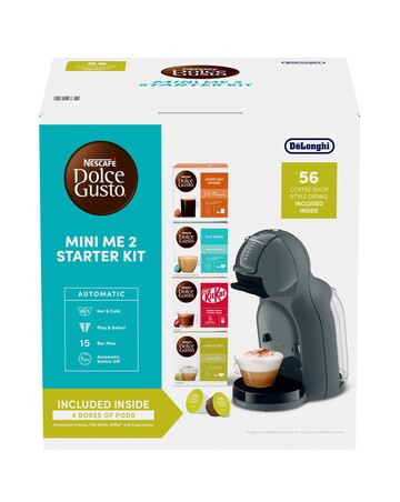 De'Longhi NESCAFE MiniMe 2 Bundle Pod Coffee Machine
