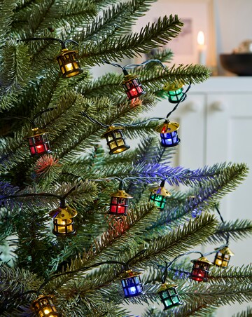 Multicolour Retro Lantern LED String Lights