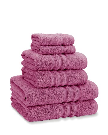 Catherine Lansfield Zero Twist 6 Piece Towel Bale