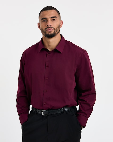 New In - Long Sleeve Formal Shirt Regular