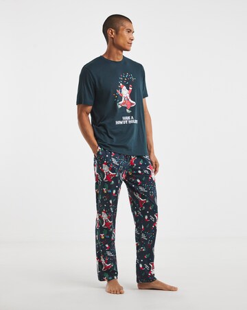 Pretty Secrets Western Santa Family Pyjamas - Mens