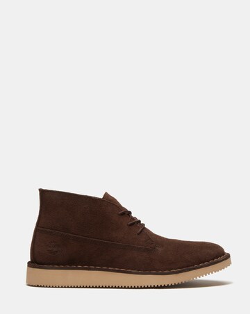 Timberland Millcraft Suede Mid Lace Up Boot - Dark Brown