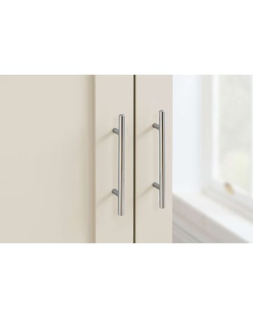 Highgate 3 Door Wardrobe With Mirror
