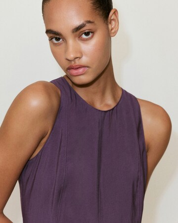 Mango A-Line Dress With Seam Detail