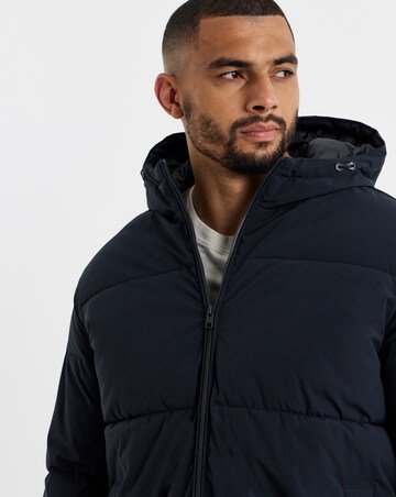 Jack & Jones Galaxy Puffer Jacket - Navy