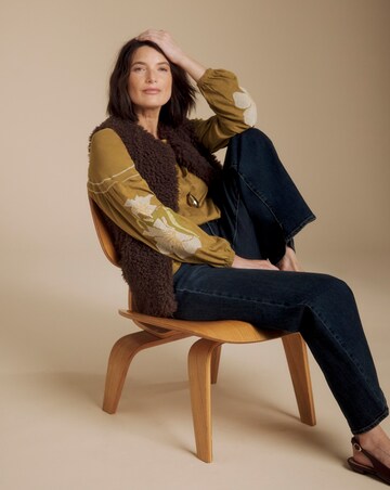 Julipa Embroidered Jersey Blouse