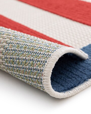 Zouk Striped Indoor/Outdoor Rug