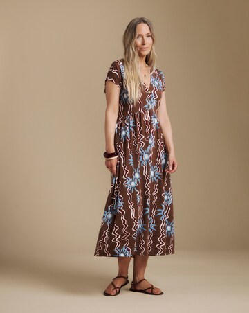 Julipa Printed Jersey Midi Dress