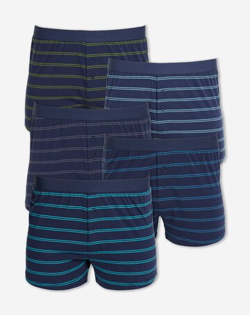 5 Pack Stripe Loose Boxers
