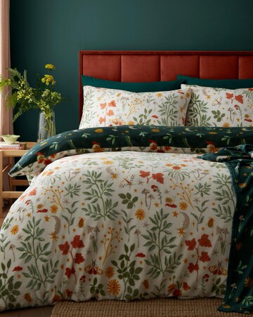Fusion Botanical Mushrooms Duvet Cover Set
