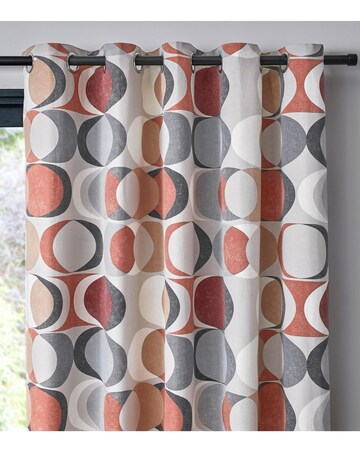 Fusion Sander Eyelet Curtains