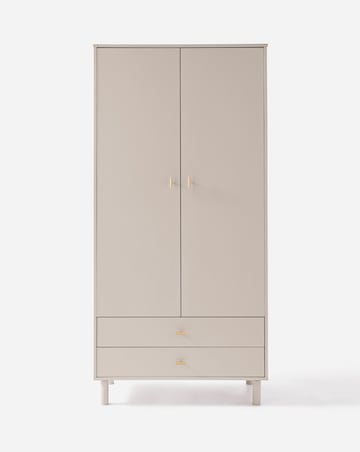 Coates 2 Door 2 Drawer Wardrobe