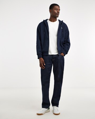 Lacoste Classic Zip Through Hoodie - Navy