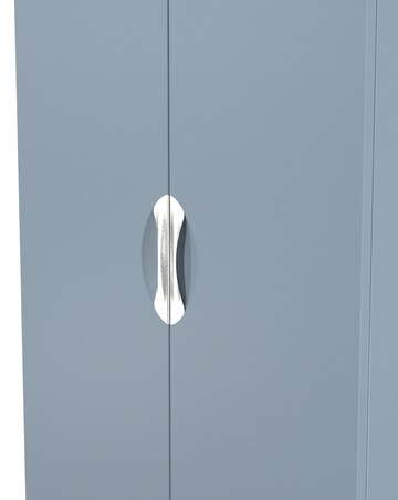 Haydn Ready Assembled 2 Door Midi Wardrobe - Kids