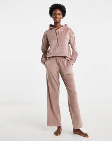 Figleaves Velour Hooded Lounge Set