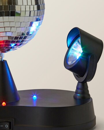 ValueLights Dolly Disco Ball Rotating LED Lamp
