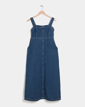 Blue Apron Midi Dress