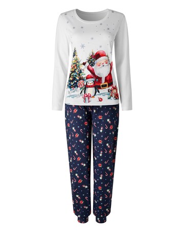 Joe Browns Jolly Santa Pyjama Set