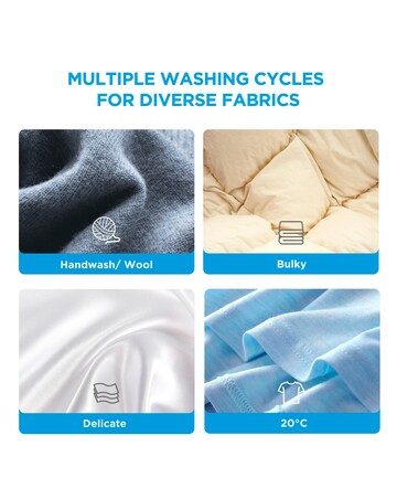 Midea 8kg Washing Machine - White